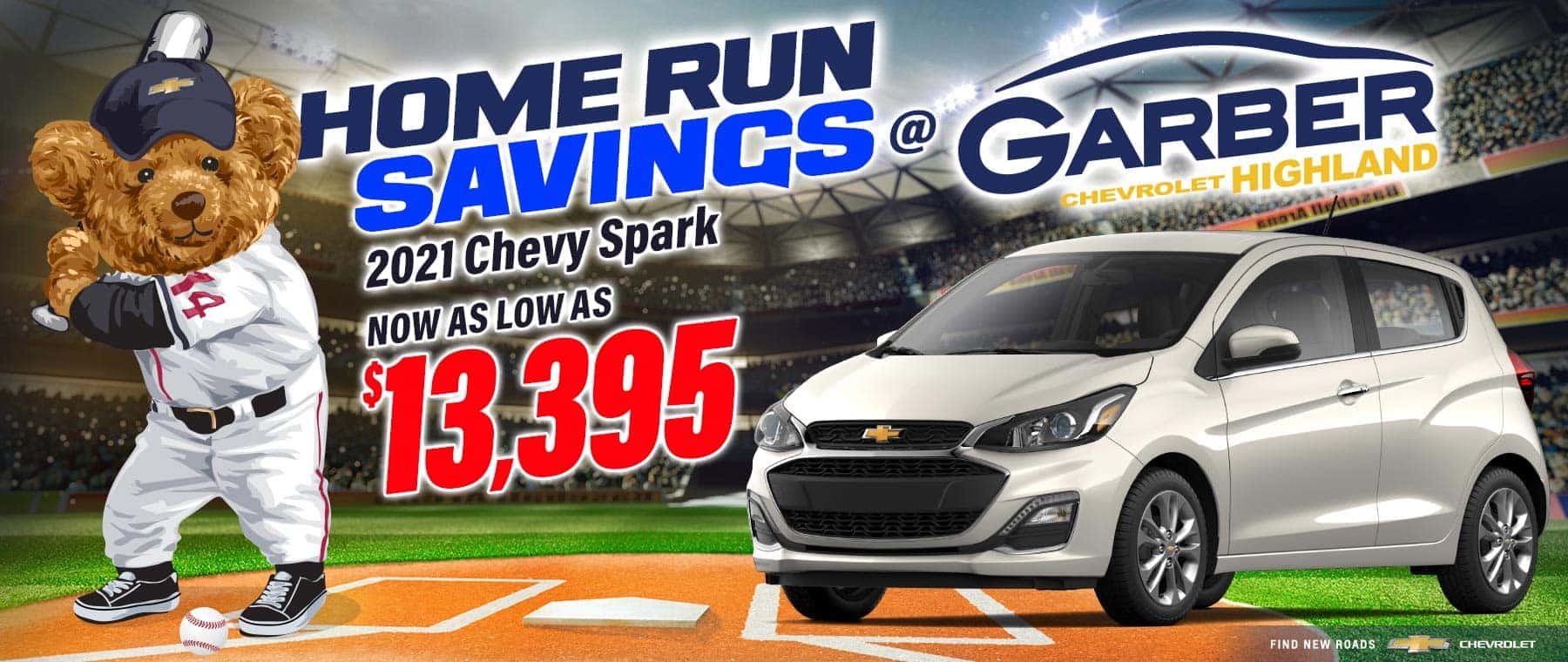 2021 Chevy Spark - now as low as $13,395