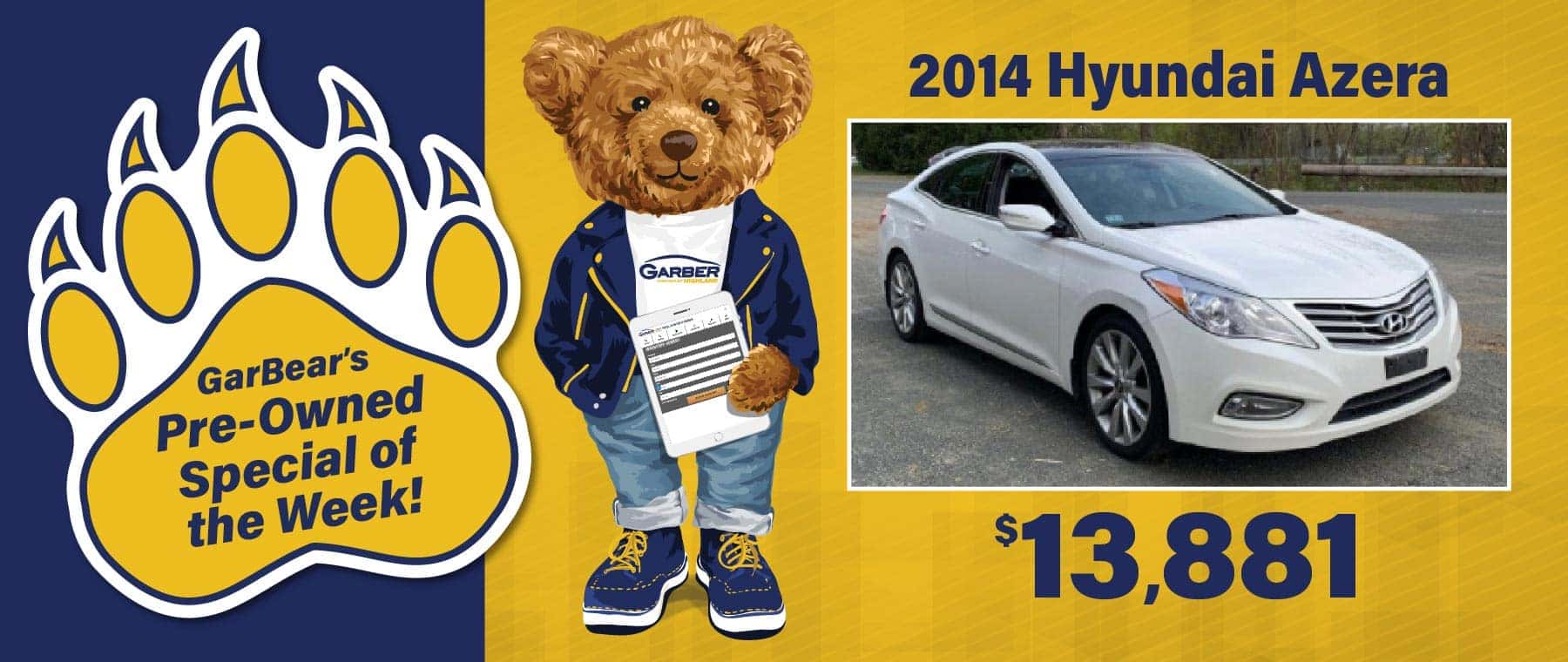 2014 Hyundai Azera $13,881