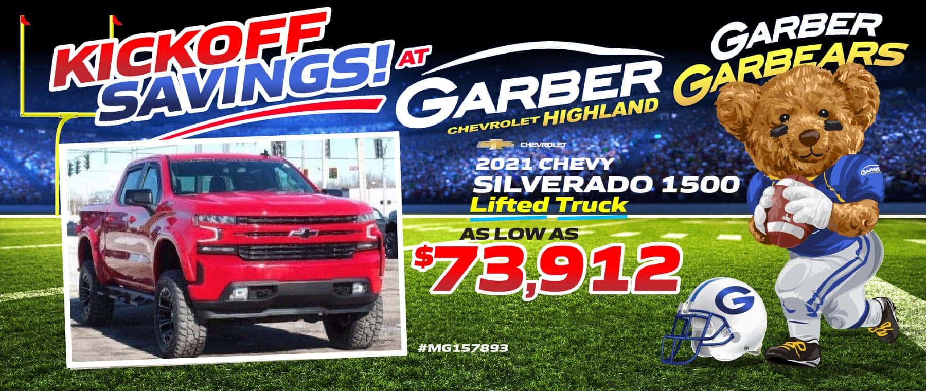 2021 Chevy Silverado - Lifted Truck - as low as $73912