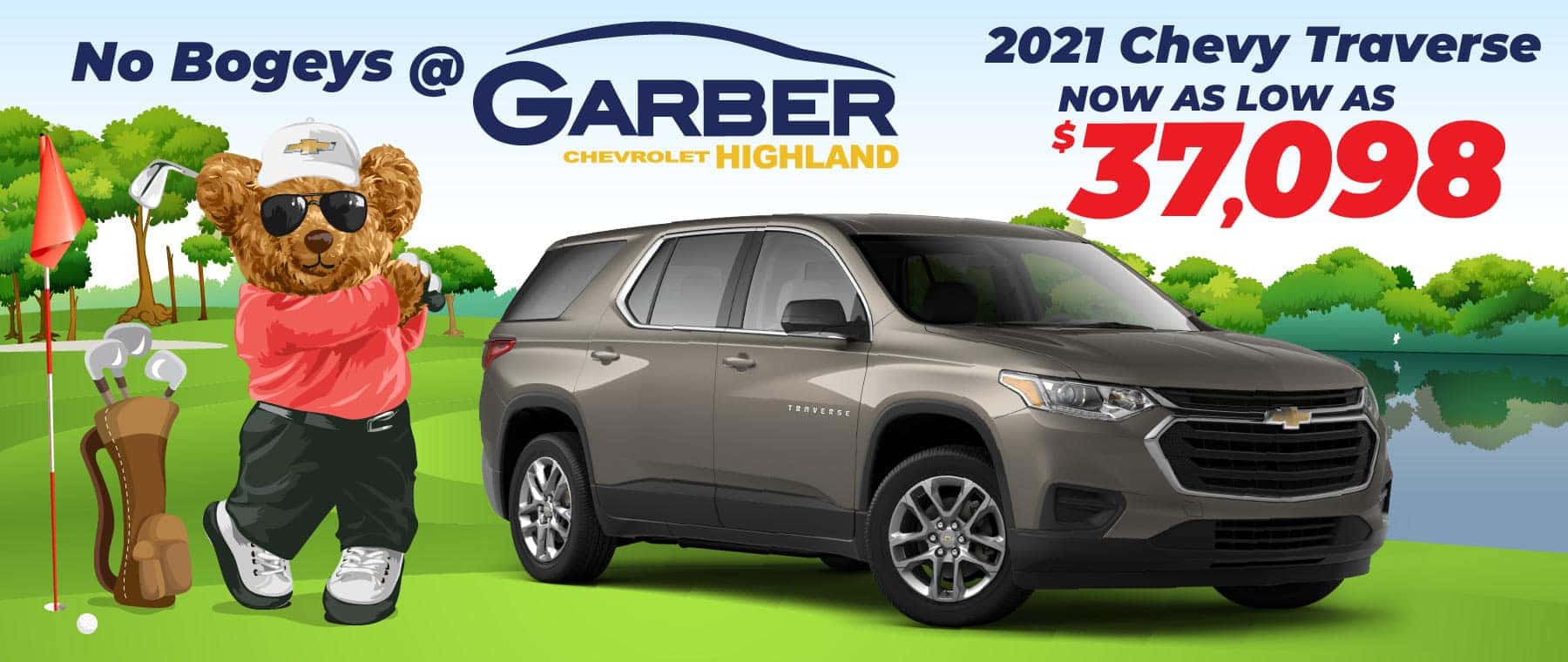 2021 Chevy Traverse - Now as low as $37,098