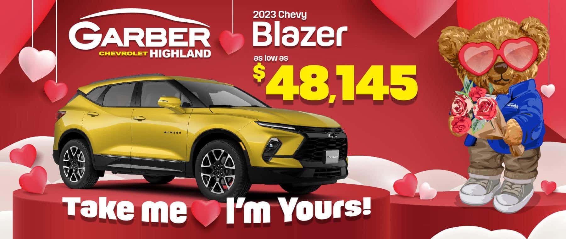 2023 Chevy Blazer as low as $48,415
