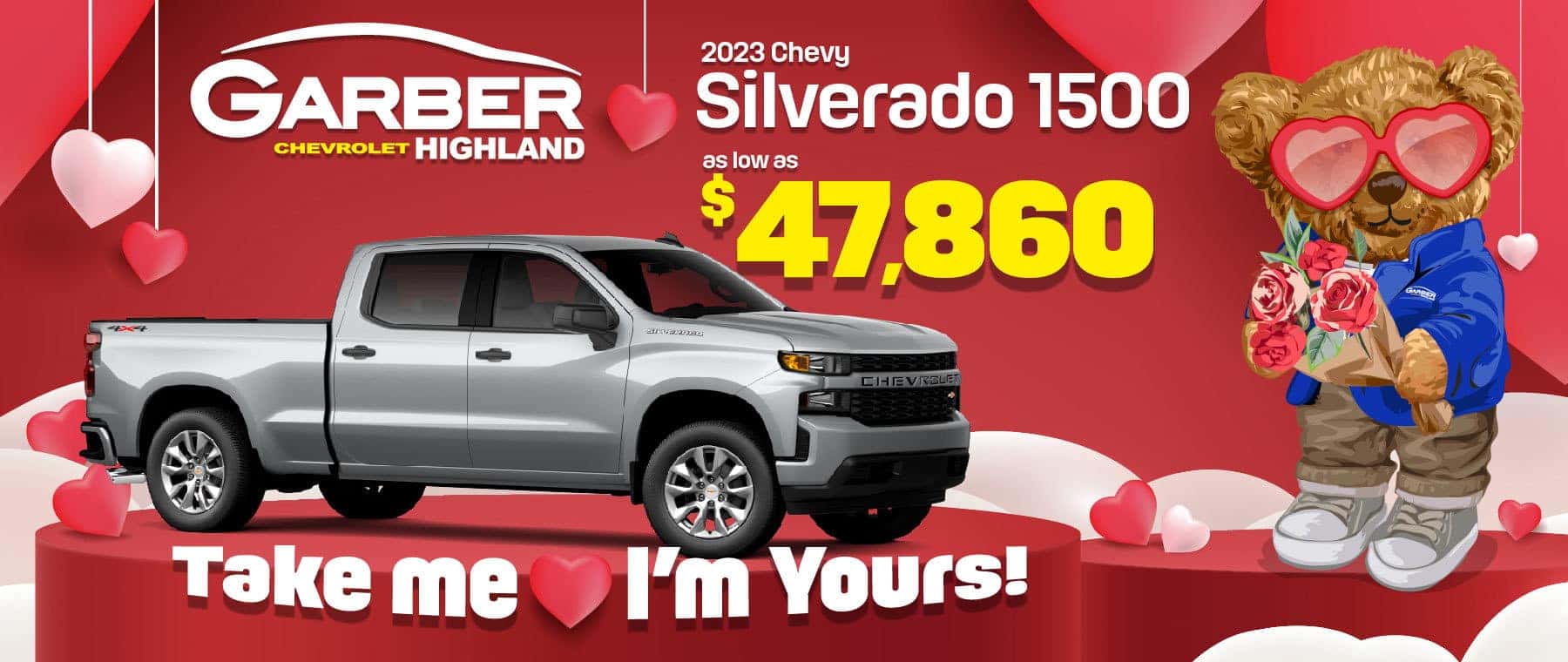 2023 Chevy Silverado as low as $47,860