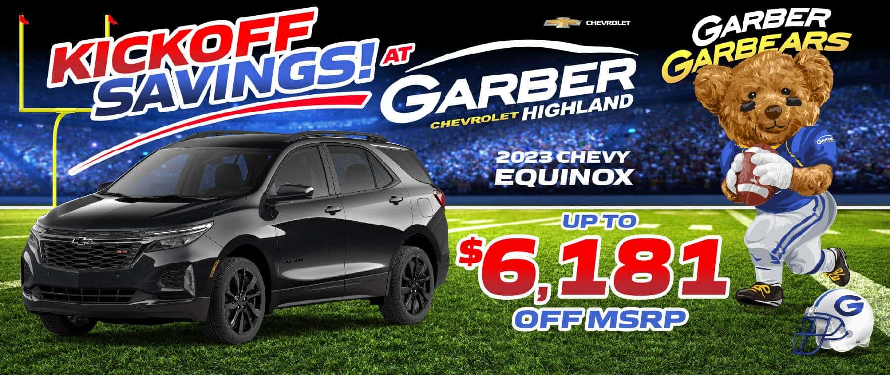 2023 Chevy Equinox - Save up to $6181