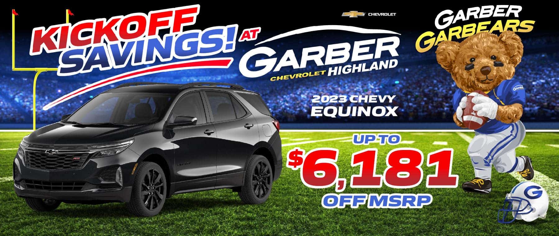 2023 Chevy Equinox - Save up to $6181