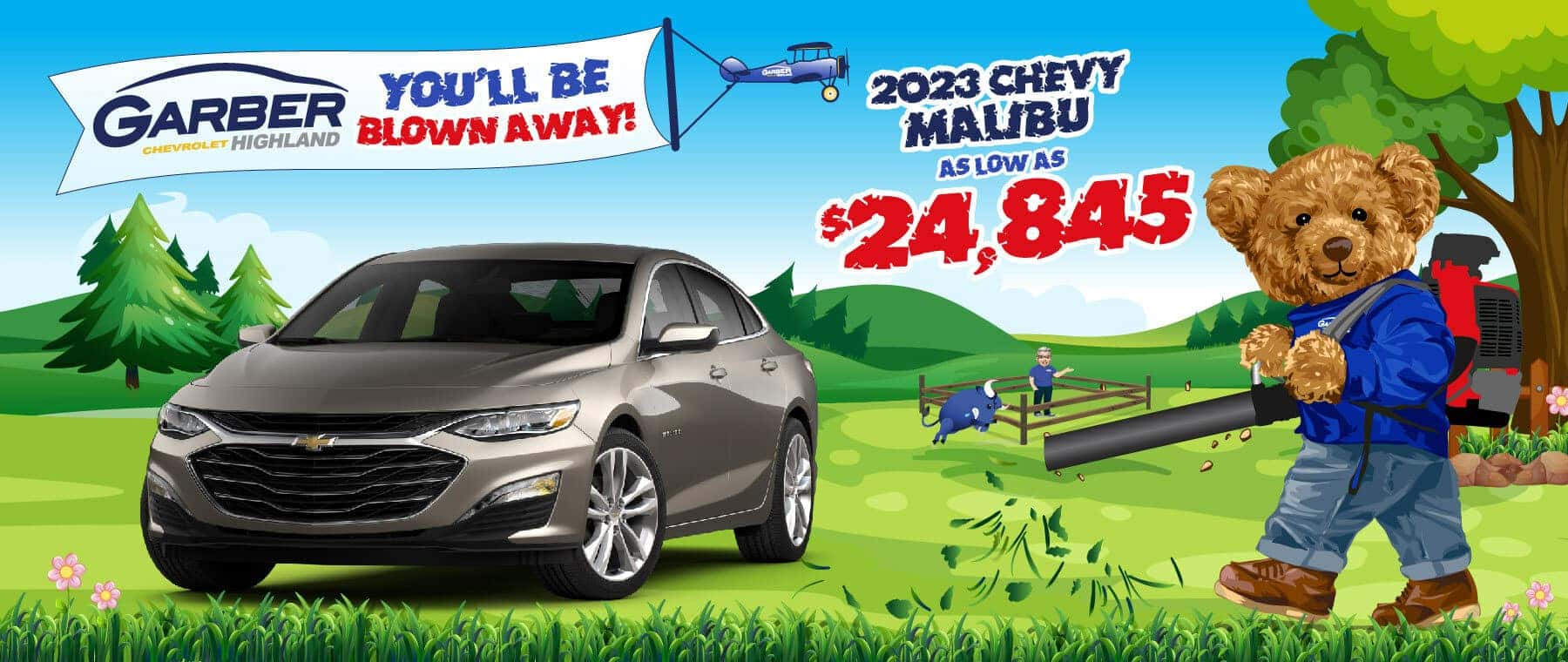 2023 Chevy Malibu as low as $24,845