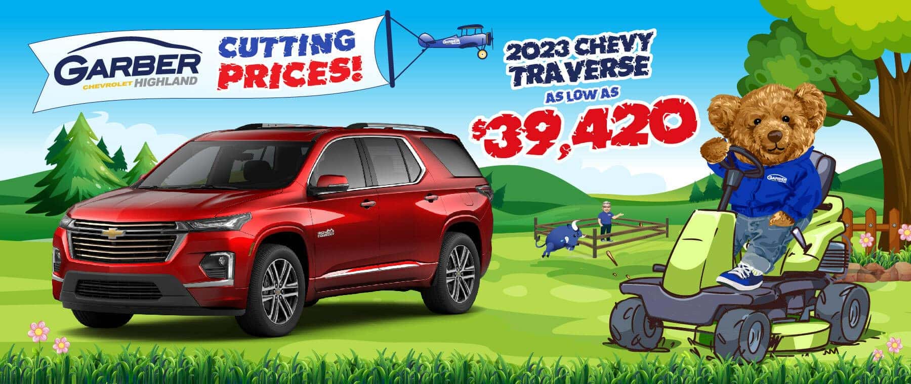 2023 Chevy Traverse as low as $39,420