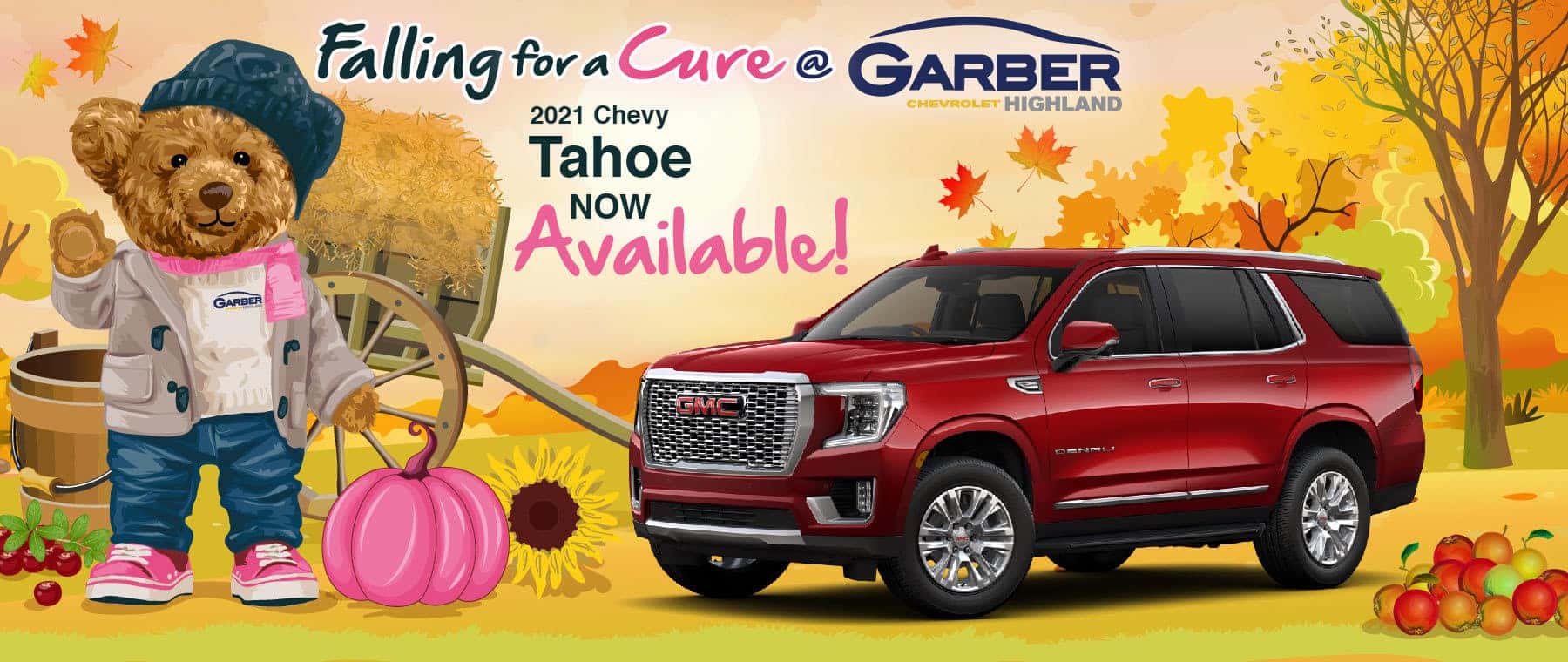 2021 Chevy Tahoe - now available!
