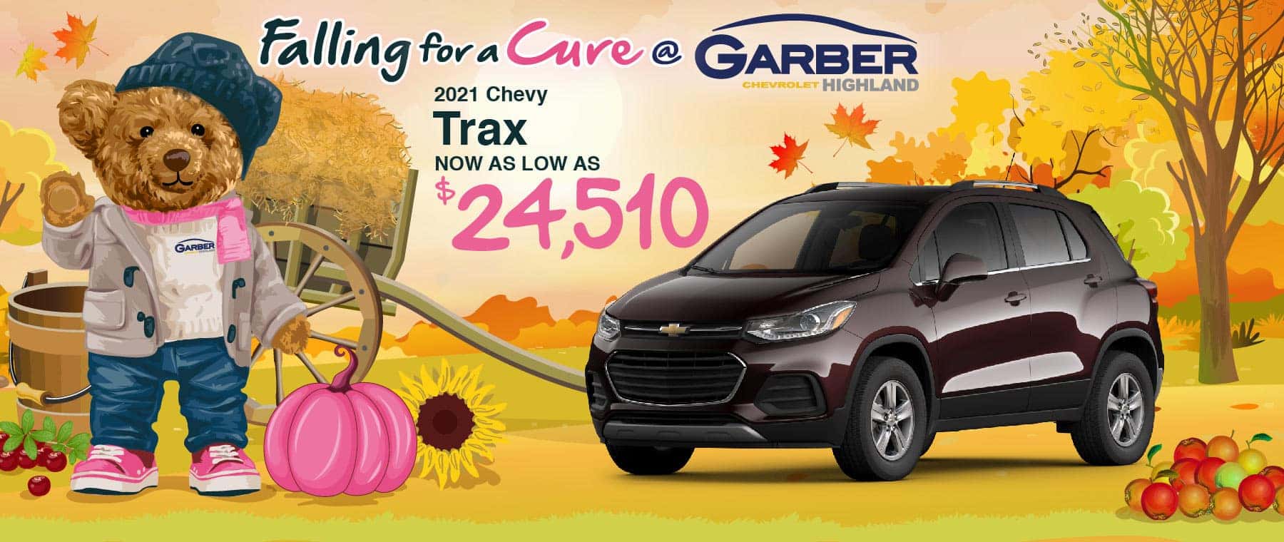 2021 Chevy Trax - as low as $21,999