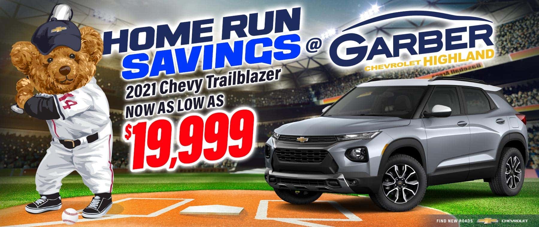 2021 Chevy Trailblazer - now as low as $19,999