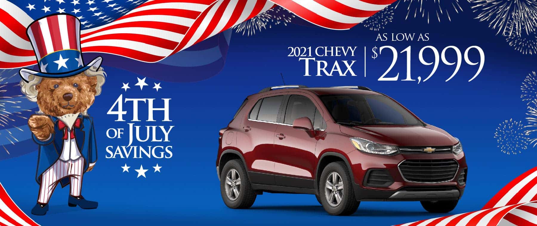 2021 Chevy Trax - as low as $21838