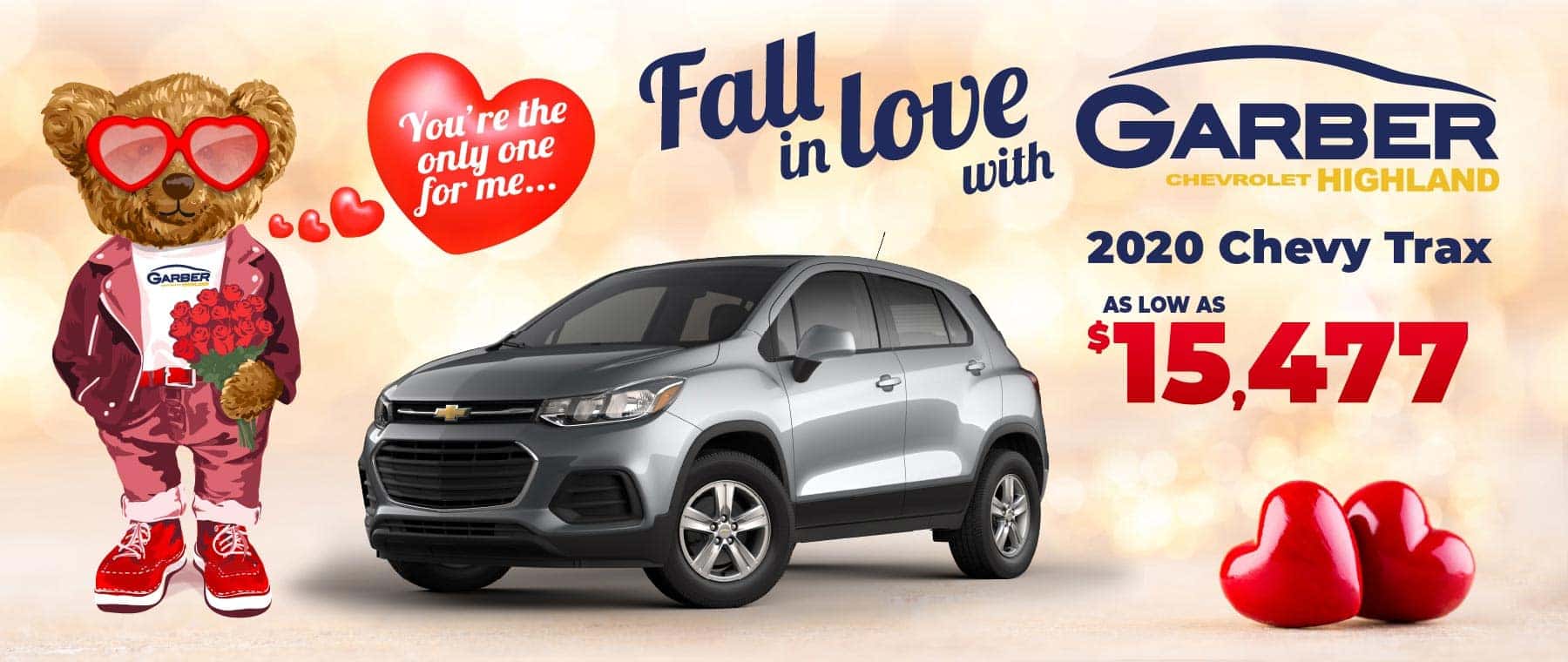 2020 Chevy Trax - as low as $15,477