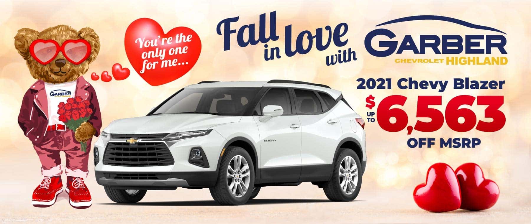 2021 Chevy Blazer - up to $6563 off MSRP