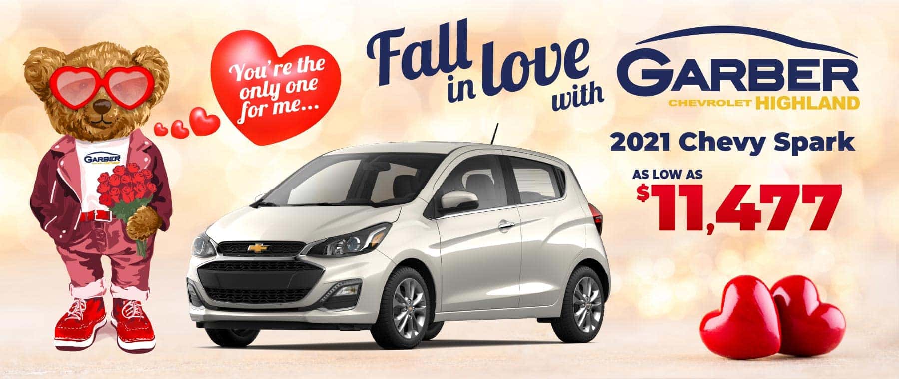 2021 Chevy Spark - as low as $11,477