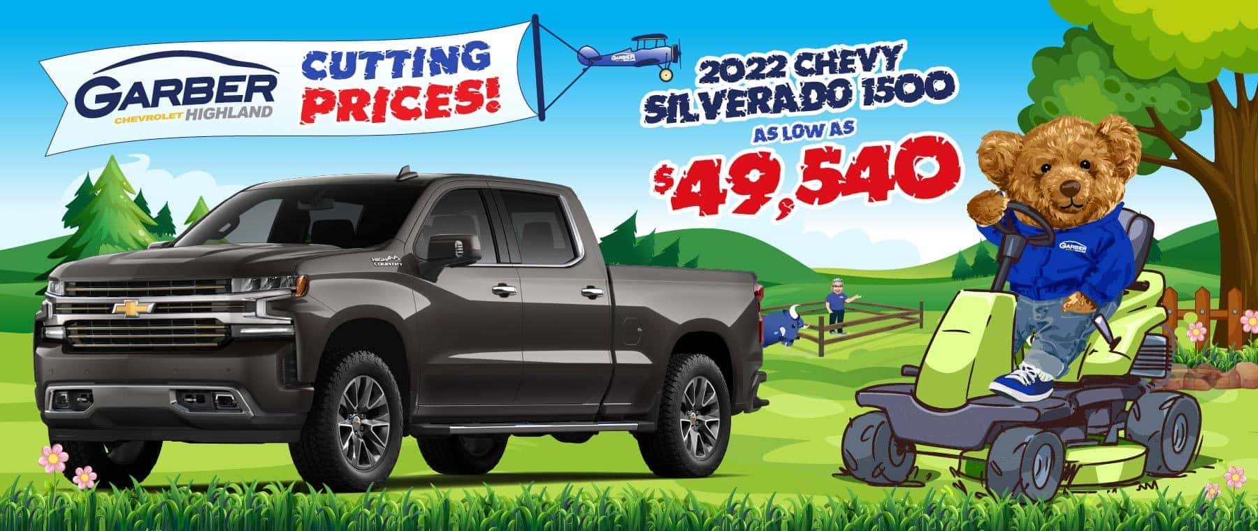 2022 Chevy Silverado as low as $49540