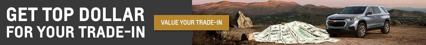 Get Top Dollar For Your Trade-In CTA: Value your Trade-in