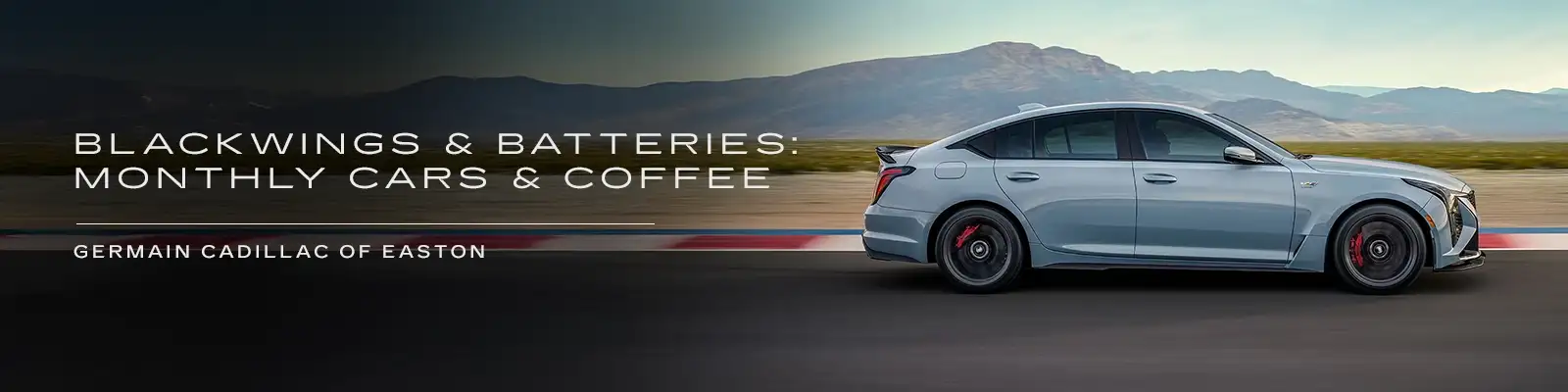 Blackwings and Batteries Event Landing Page - Germain Cadillac of Easton