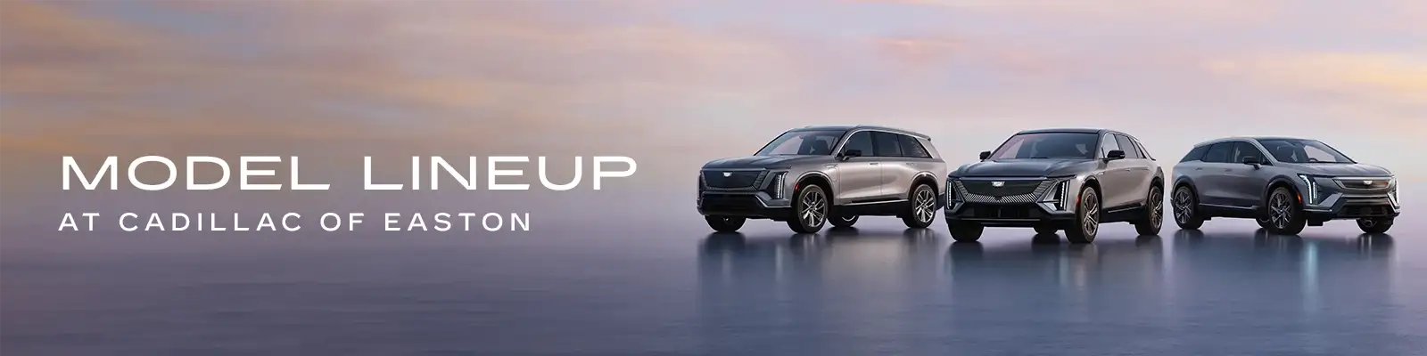 New Cadillac Car and SUV Model Lineup