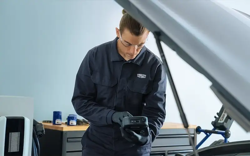 Cadillac Technician CPO Inspection