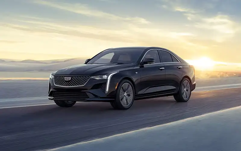 Cadillac winter driving