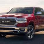 2019 Ram 1500 in red