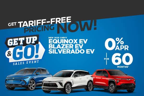 2025 Chevy EVs 0% APR 