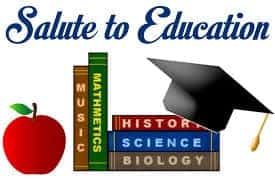 salute to education