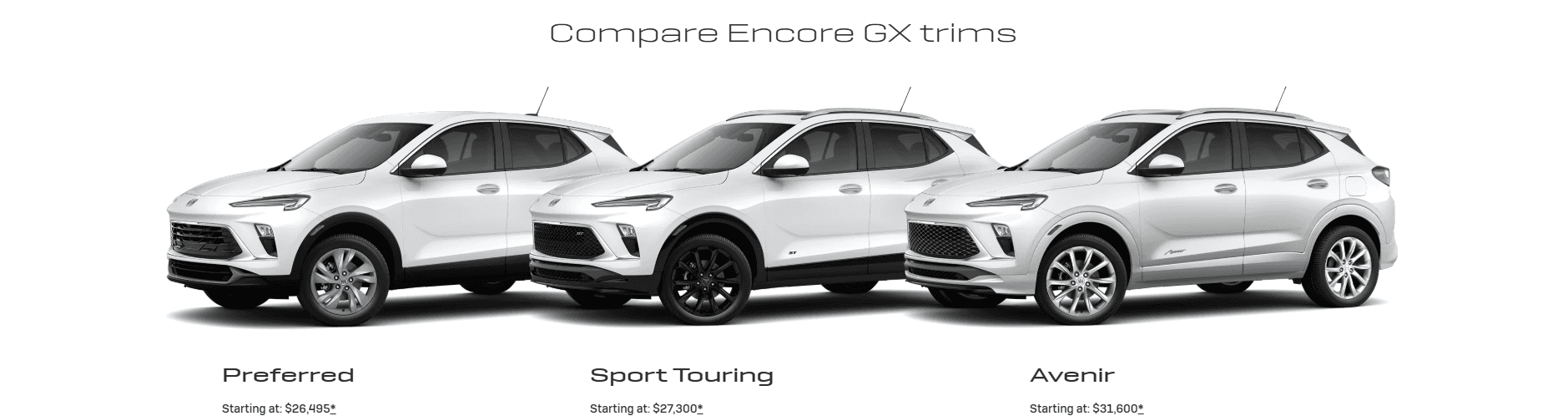 New Buick Encore GX for Sale | Hadwin-White Buick GMC, Inc.