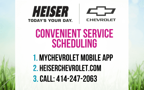 Heiser Chevrolet West Allis Convenient Scheduling