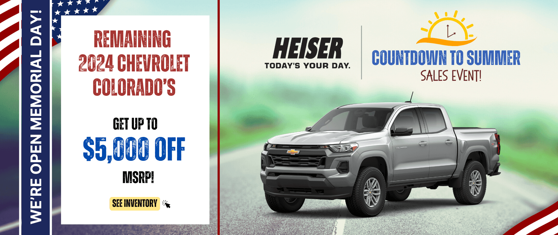 2024 Chevy Colorado's $5,000 OFF MSRP