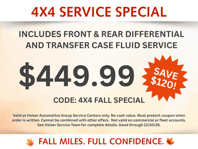 4X4 Service Special