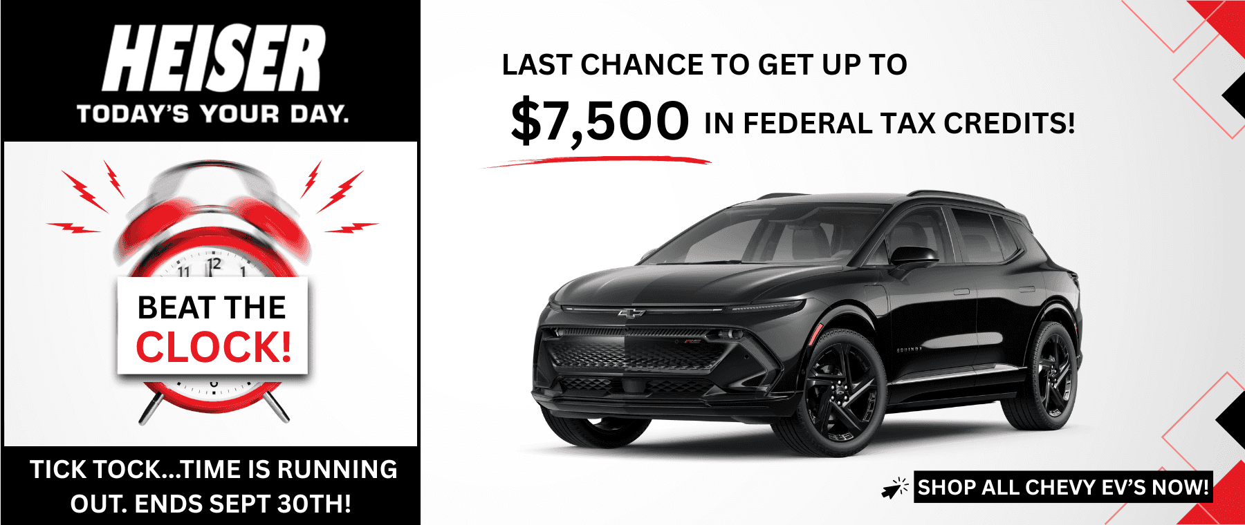 $7,500 Chevy EV Tax Credit