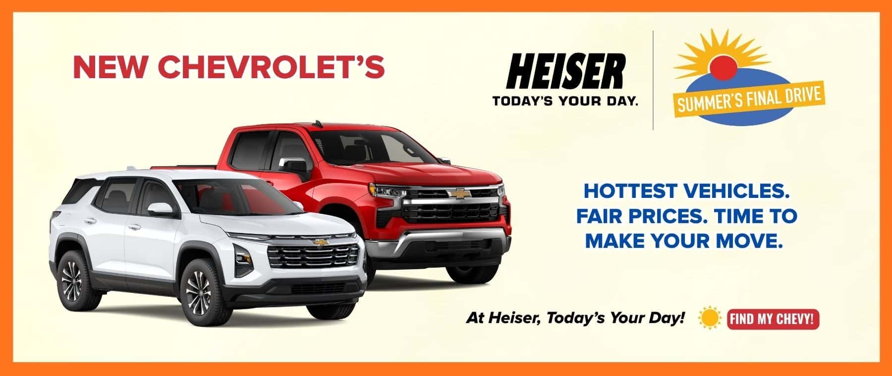 August generic banner Chevy