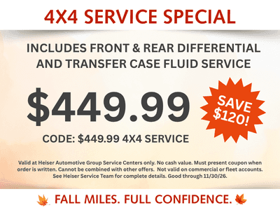 4x4 service special