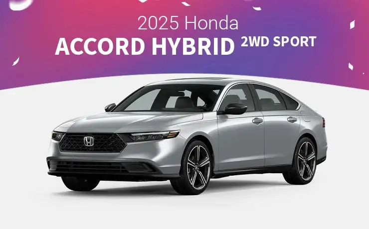 New 2025<br>Honda Accord Hybrid 2WD Sport