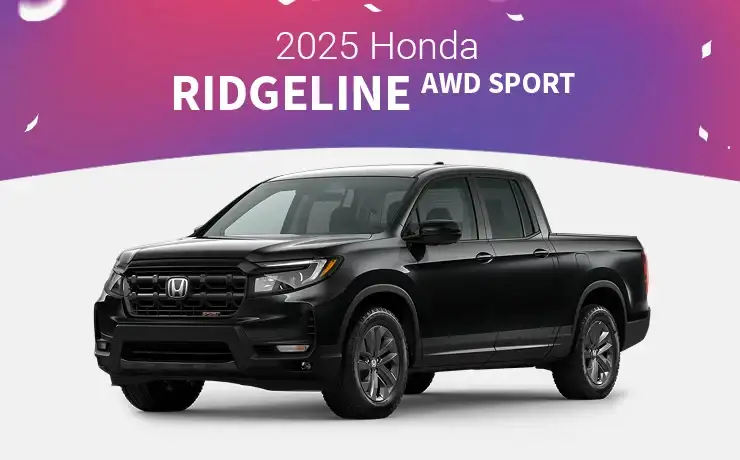 New 2025<br>Honda Ridgeline AWD Sport