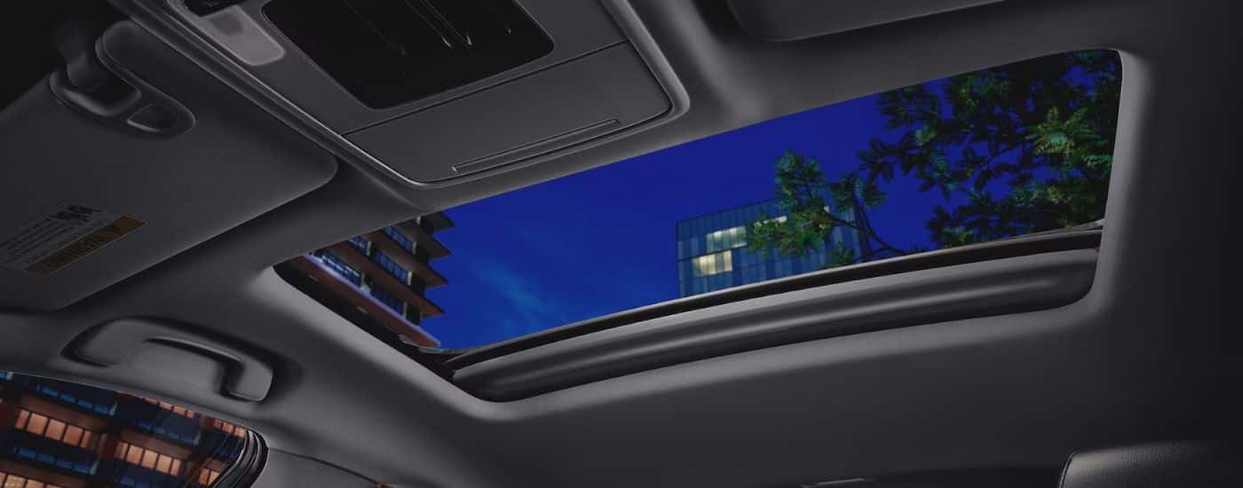 The interior moonroof on a 2026 Honda Accord.