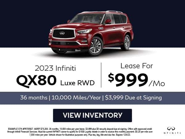 <center><strong>2023 QX80</strong></center>