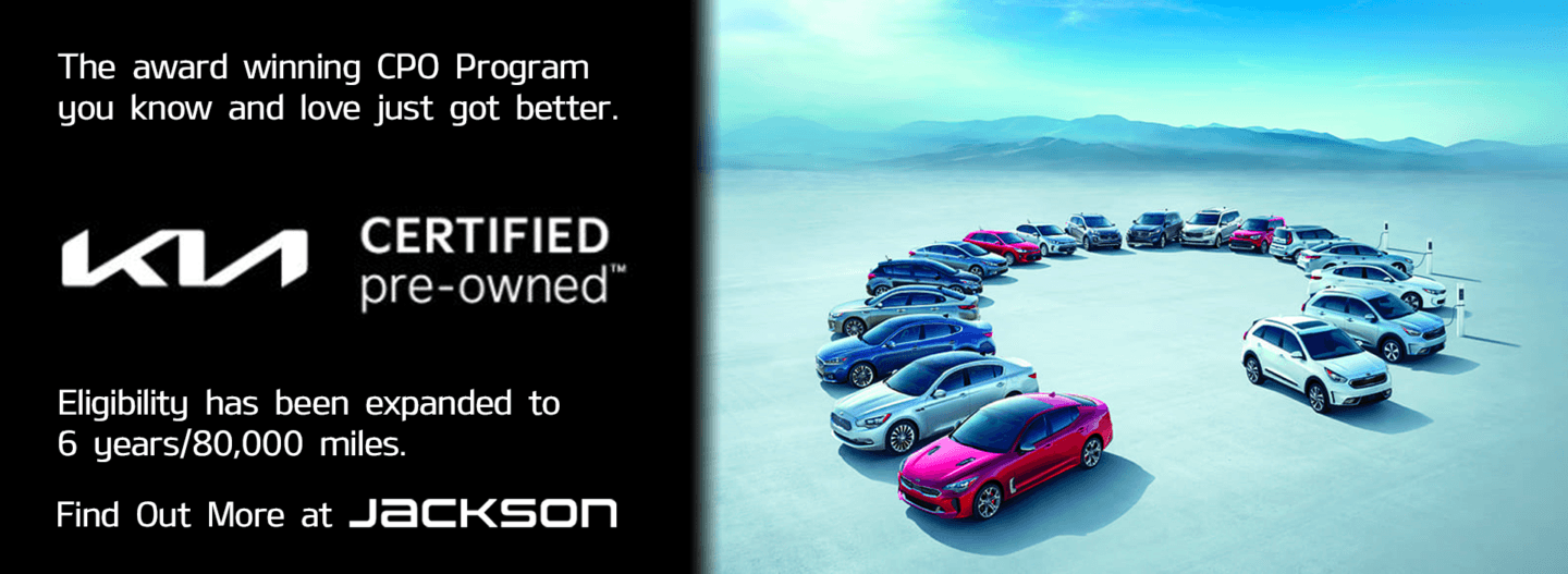 Jackson Kia Certified Pre-Owned Cars, Crossovers and SUVs, A Sure Thing