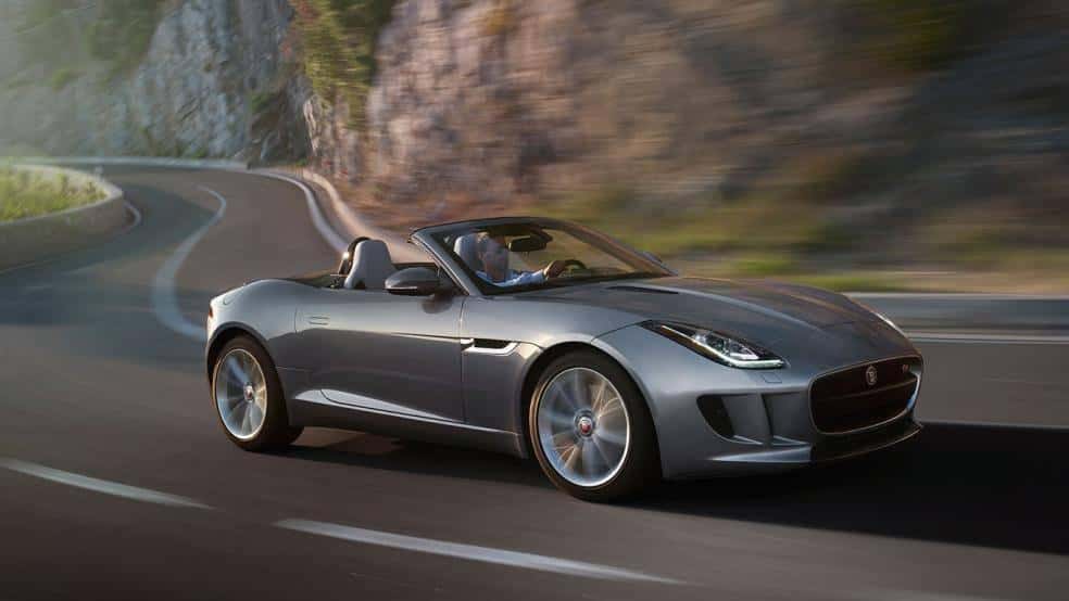 2015 Jaguar F-TYPE Winding Mountain Road