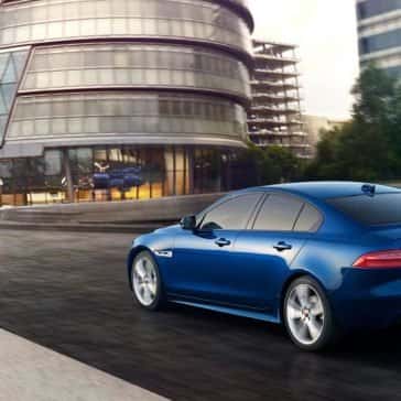 2018 Jaguar XE driving