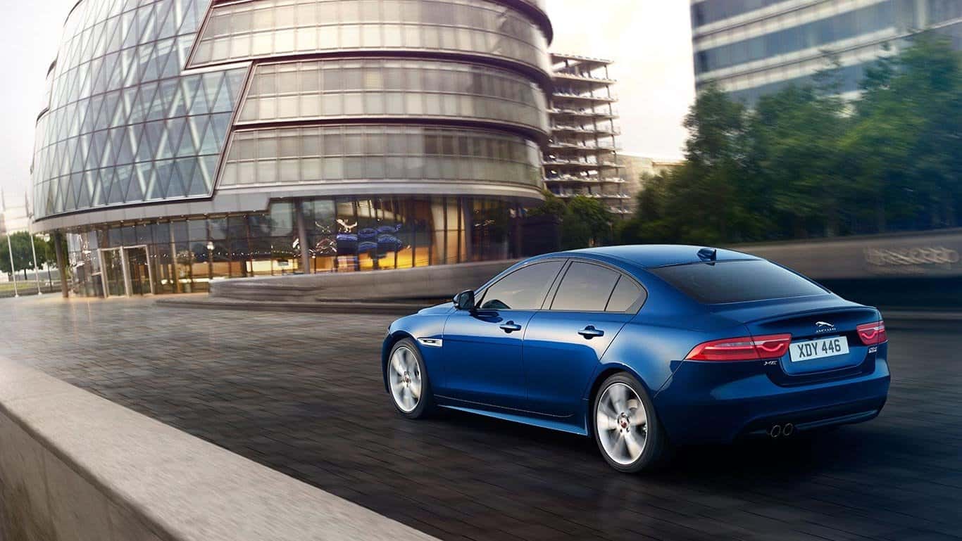 2018 Jaguar XE driving