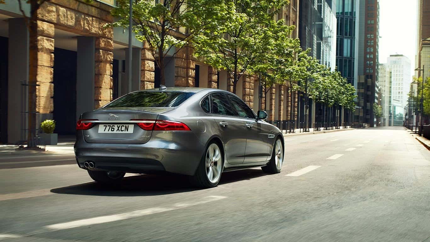 2018 Jaguar XF driving