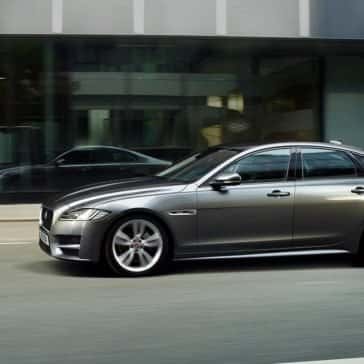 2018 Jaguar XF parked