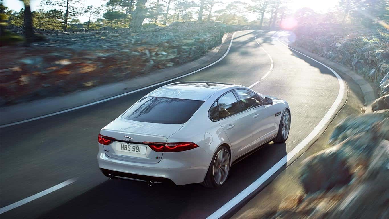 2018 Jaguar XF driving