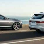 Jaguar XF Models Driving