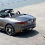 Jaguar F-TYPE Parked in Front of Ocean