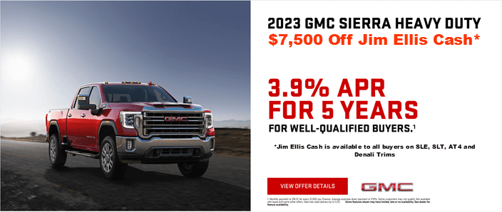 Save $7500 on Sierra HD