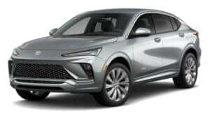 A silver 2024 Buick Envista Avenir is angled left.