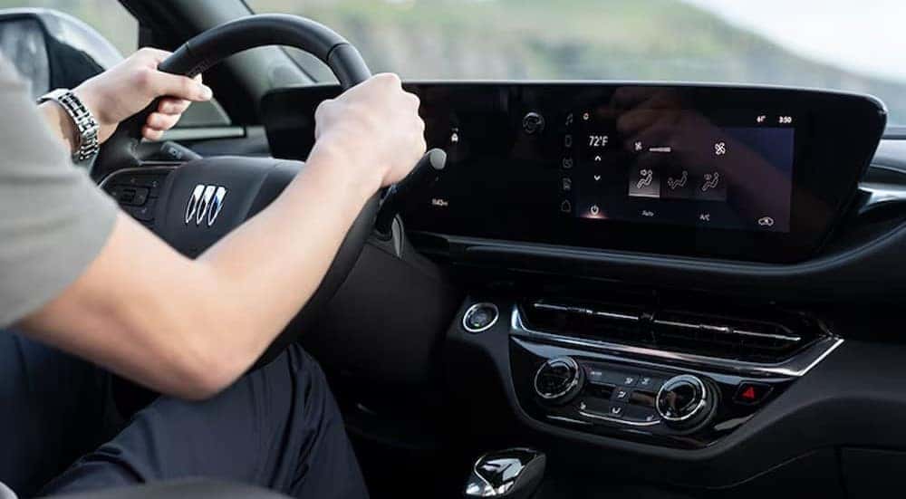 The black dash in a 2025 Buick Envista for sale.