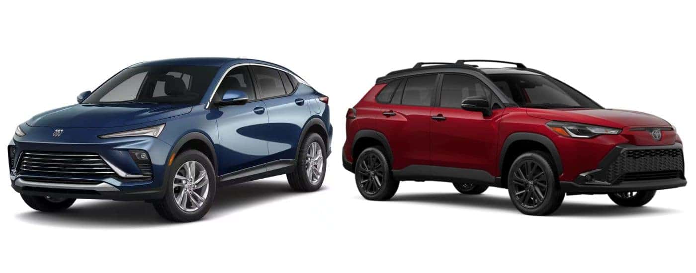 2025 Buick Envista vs 2025 Toyota Corolla Cross | SUV Dealership